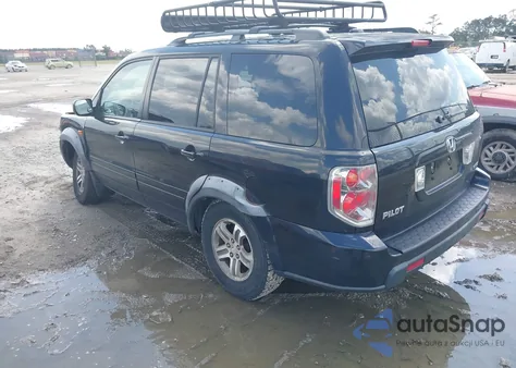 2006 Honda Pilot Ex-L from USA, damaged, VIN 2HKYF18506H530715